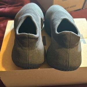 Yeezy knit runners, black and gray charcoal new with tags size 11 1/2 Adidas